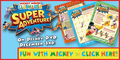 Mickey Mouse Clubhouse: Minnie's Pet Salon DVD Printable Activity Sheets -  Jinxy Kids