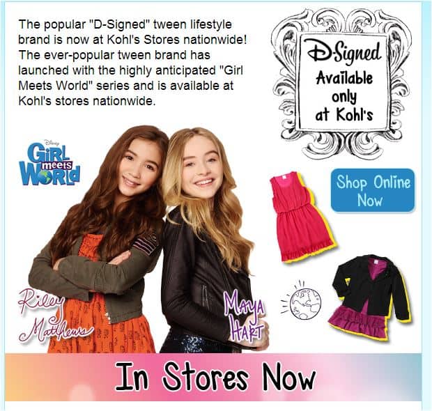 disney products at kohls