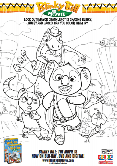 Join in the Fun with Blinky Bill the Movie Available 10/11!