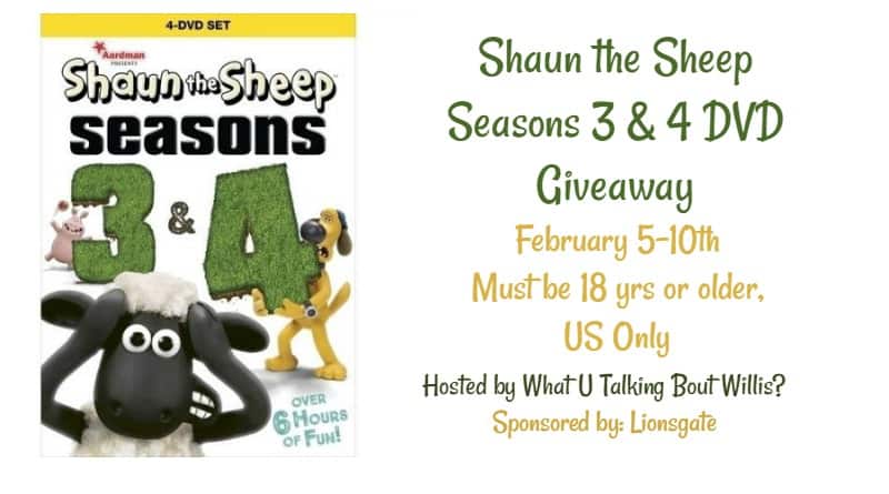 shaun the sheep giveaway
