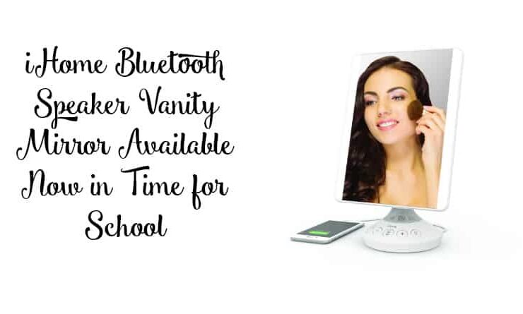 iHome Bluetooth Speaker Vanity Mirror