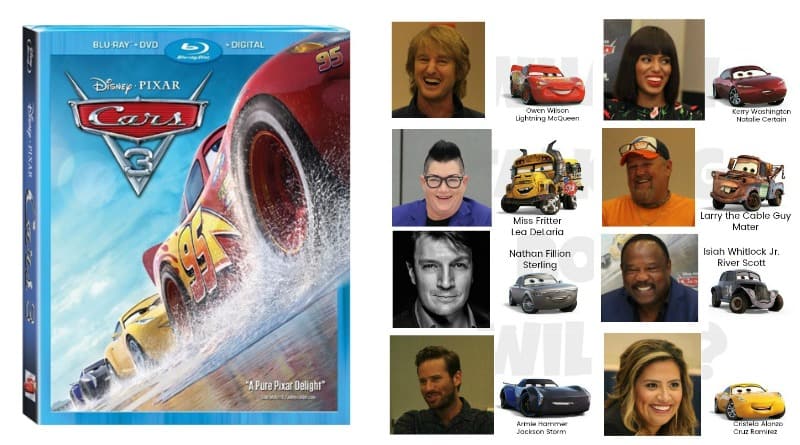 Cars 3 Zooms Onto Blu Ray Dvd On 11 7