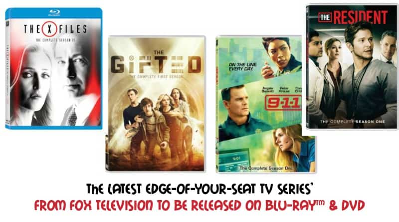 The Latest Edge-of-Your-Seat TV Series’ from Fox Television to be Released on Blu-ray™ & DVD