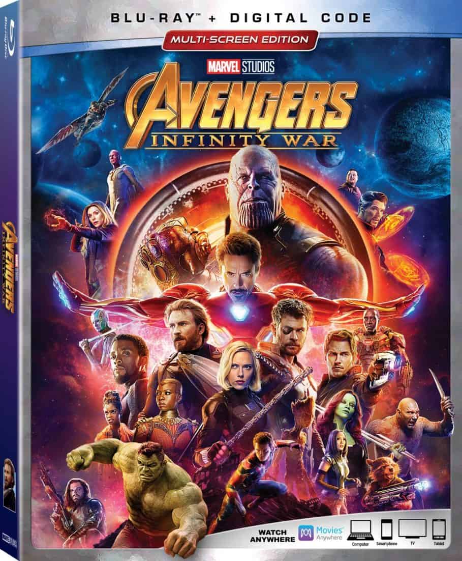 MARVEL STUDIOS’ “AVENGERS: INFINITY WAR” ARRIVES DIGITALLY ON JULY 31 AND BLU-RAY ON AUG. 14
