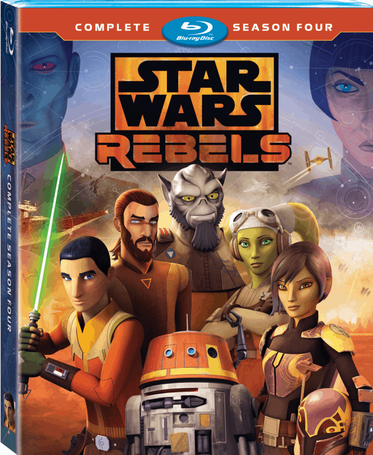 STAR WARS REBELS: THE COMPLETE FOURTH SEASON |Blu-ray™ and DVD 7.31