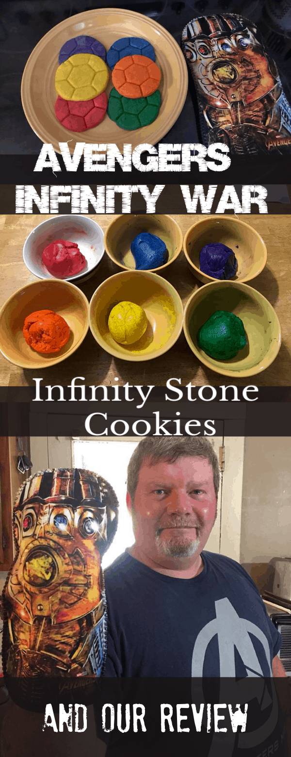Avengers Infinity War | Infinity Stone Cookies Recipe, and Review #DisneyPartner #ad