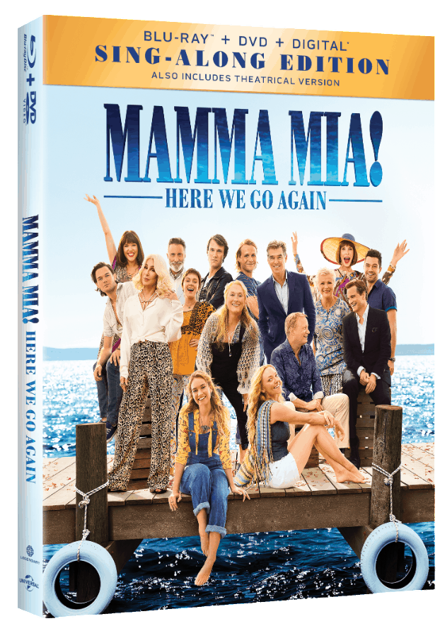 MAMMA MIA! HERE WE GO AGAIN #MammaMia2 Coming to Digital 10.9 and Blu-ray|DVD 10.23