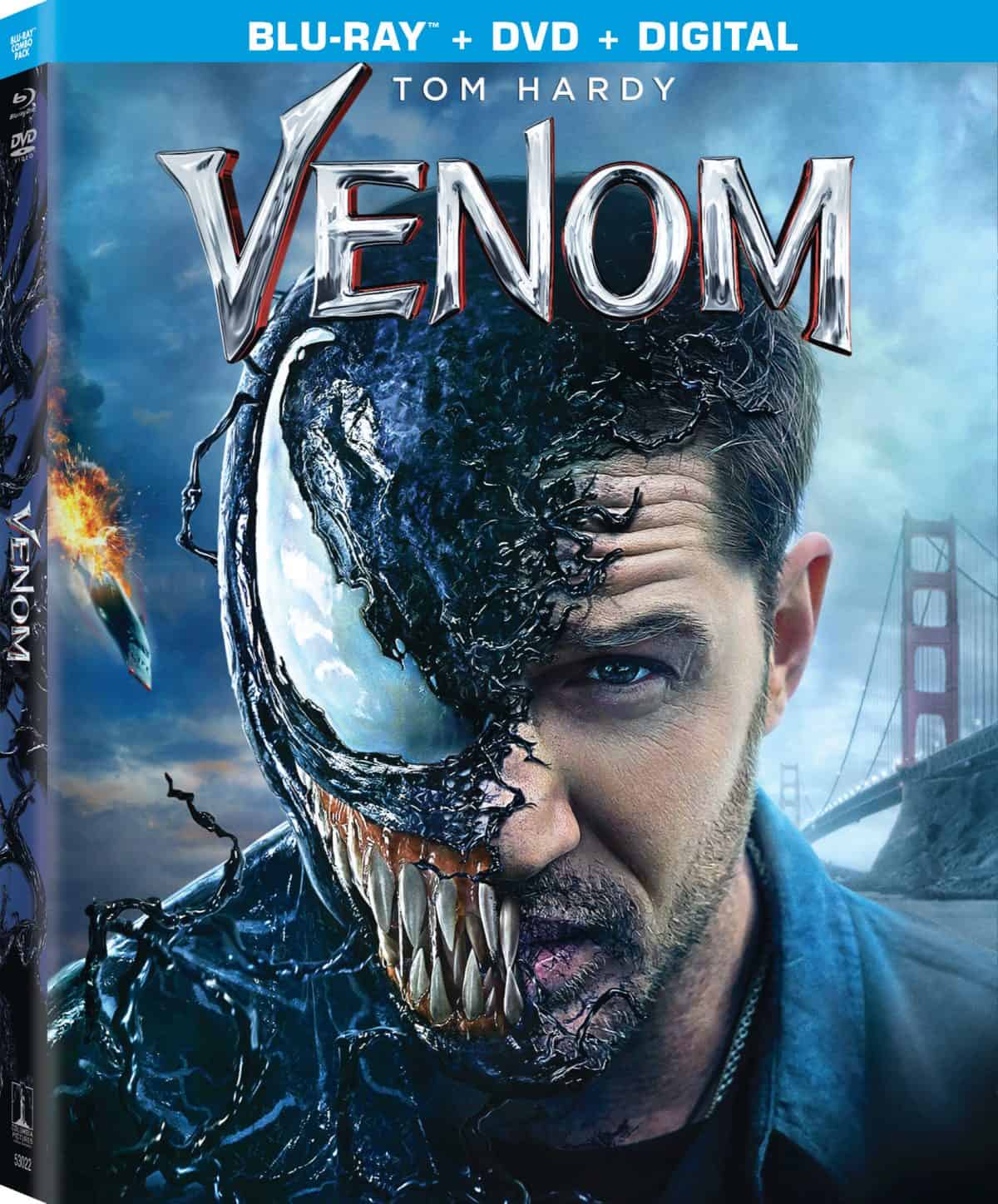 Venom Bluray DVD & Digital Available 12.18