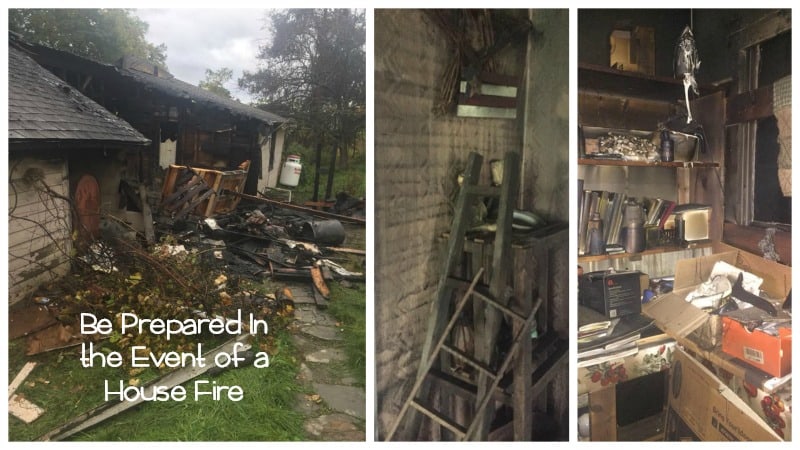 Be Prepared In the Event of a House Fire