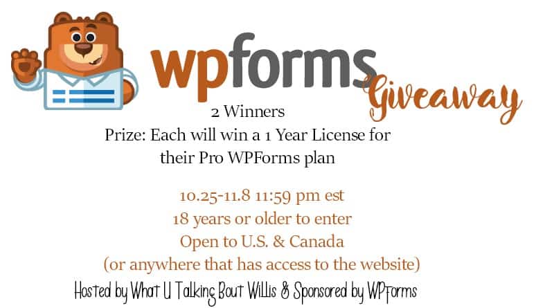 wpforms giveaway