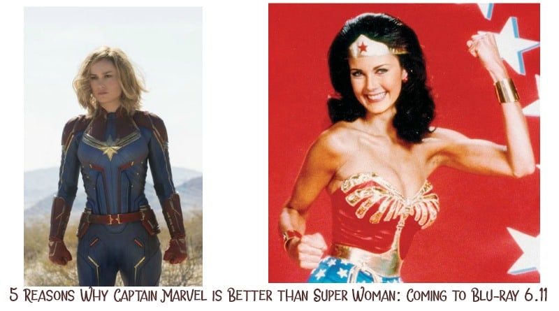 5 Reasons Why Captain Marvel is Better than Super Woman: Coming to Blu-ray 6.11