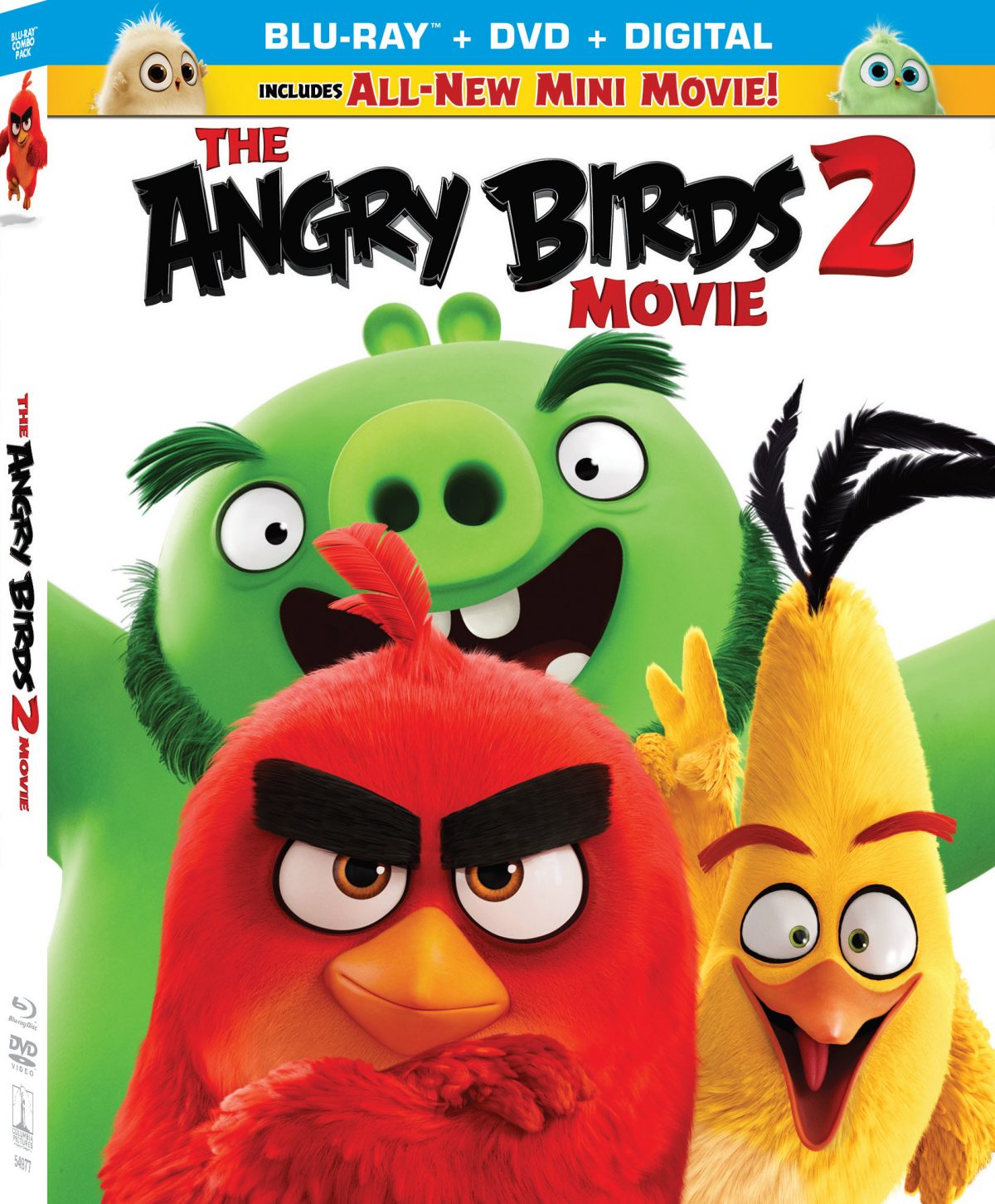The Angry Birds 2 on Digital 10.29 and 4K|Blu-ray|DVD 11.12