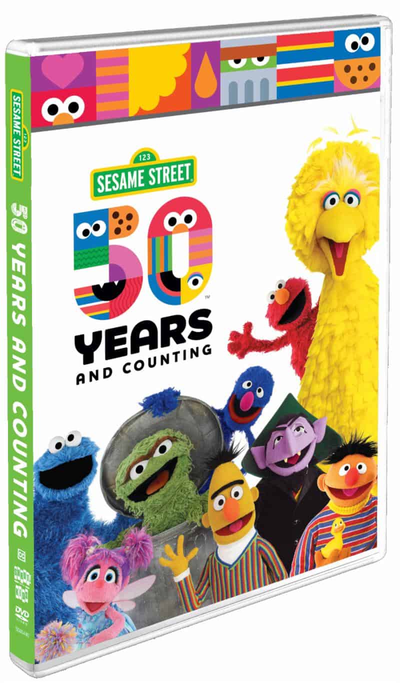 SESAME STREET: 50 YEARS AND COUNTING! + Giveaway 3 DVD Winners + Review