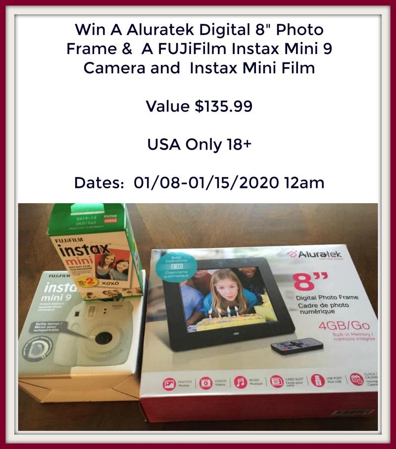 Win An Aluratek Digital 8″ Photo Frame Prize Pack