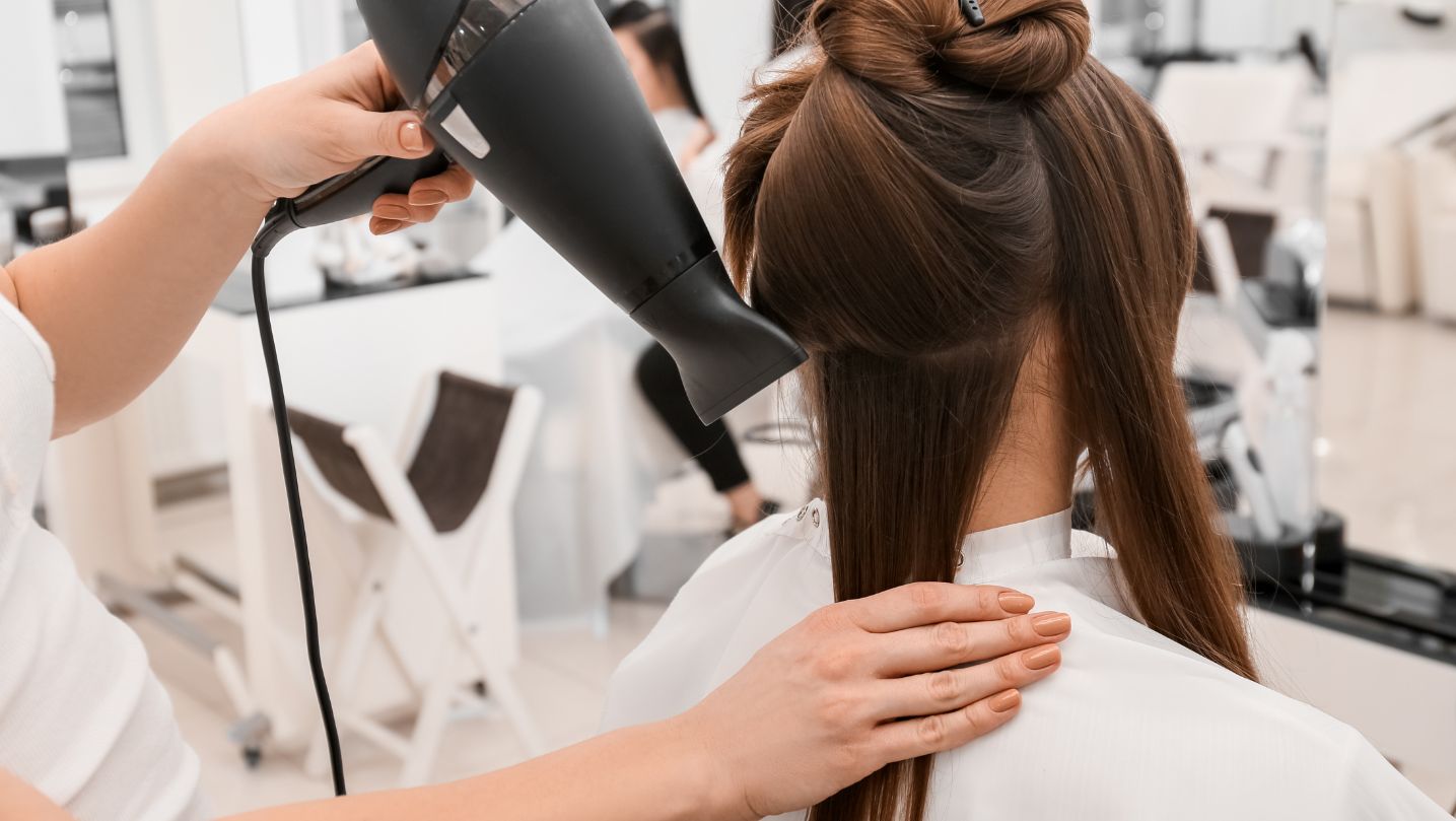 blow out on natural hair