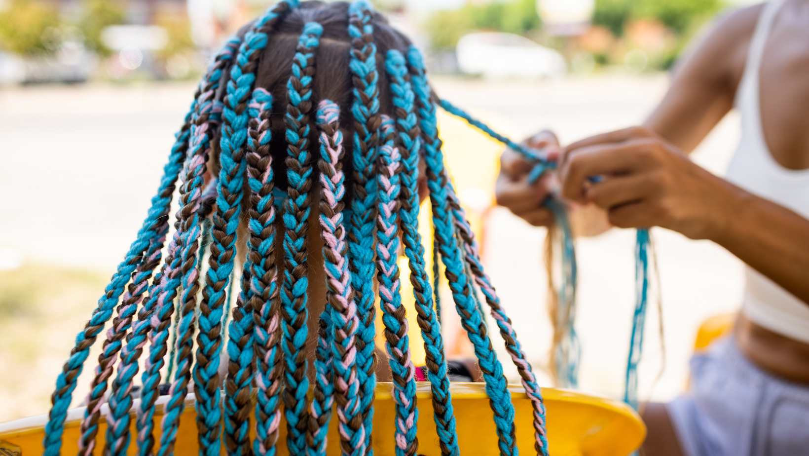 bohemian braids on natural hair