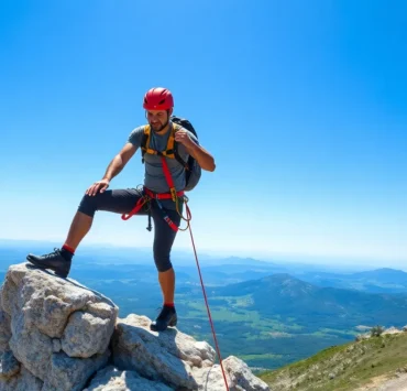 nlagica ketrica climb mountain in germany