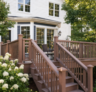 modern deck railings