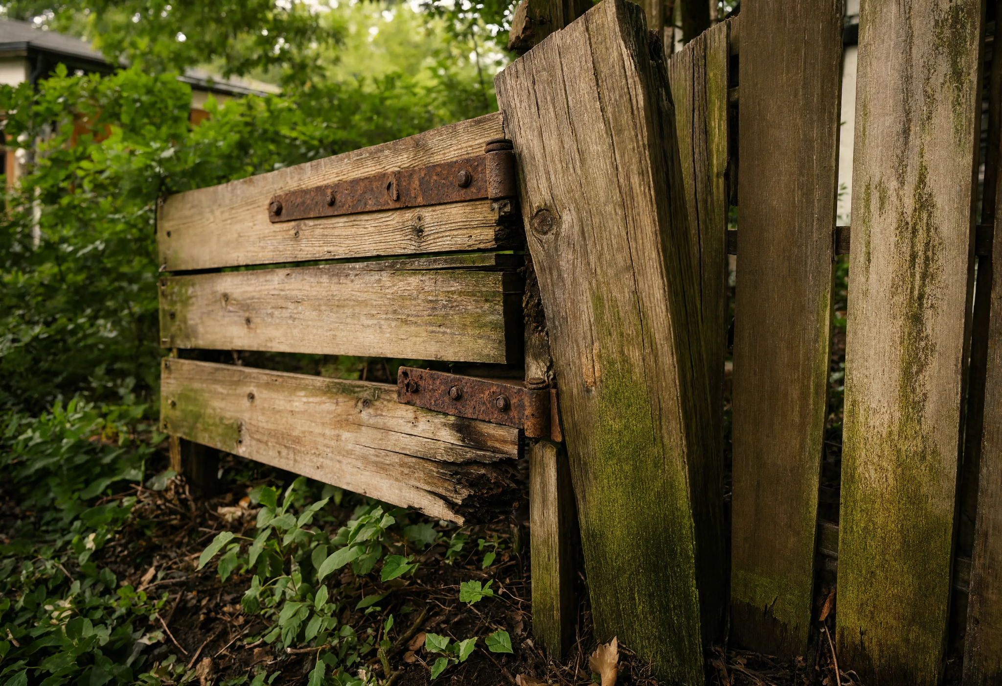 backyard needs a better fence