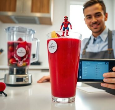 willistalkboutx spiderman smoothies