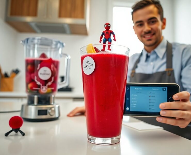 willistalkboutx spiderman smoothies