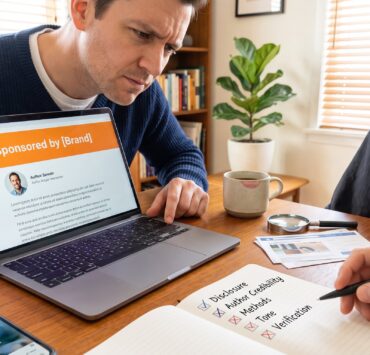 How to Evaluate Sponsored Content on Lifestyle Blogs