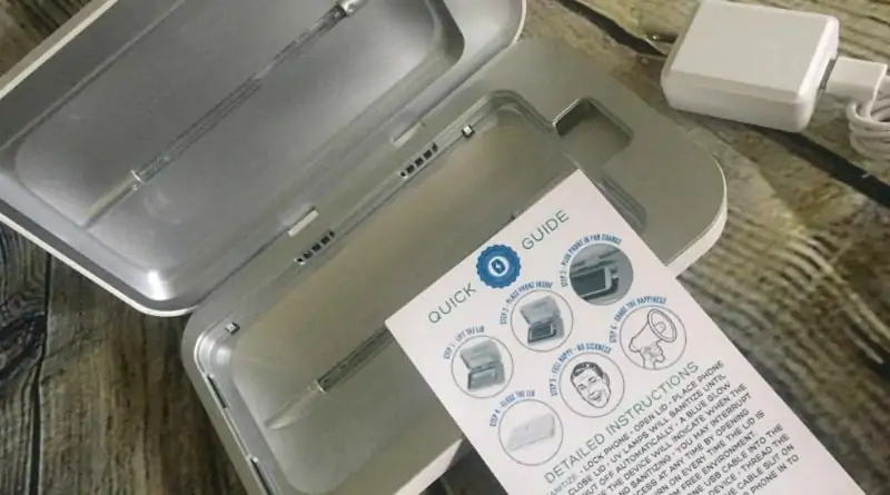 PhoneSoap 2.0 The New Way to Clean Your Cell Phone